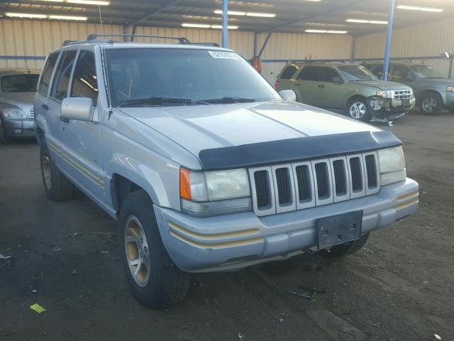 1J4GZ78Y5WC170508 - 1998 JEEP GRAND CHER SILVER photo 1