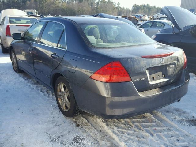 1HGCM55397A191070 - 2007 HONDA ACCORD SE GRAY photo 3