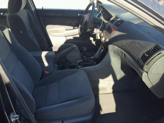 1HGCM55397A191070 - 2007 HONDA ACCORD SE GRAY photo 5