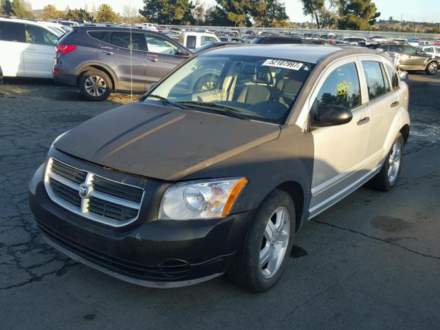 1B3HB48B07D167392 - 2007 DODGE CALIBER SX SILVER photo 2