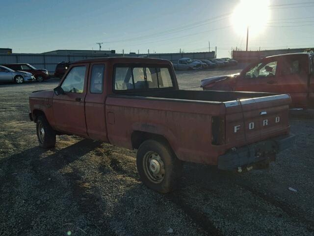 1FTCR15T5JPC02899 - 1988 FORD RANGER SUP RED photo 3