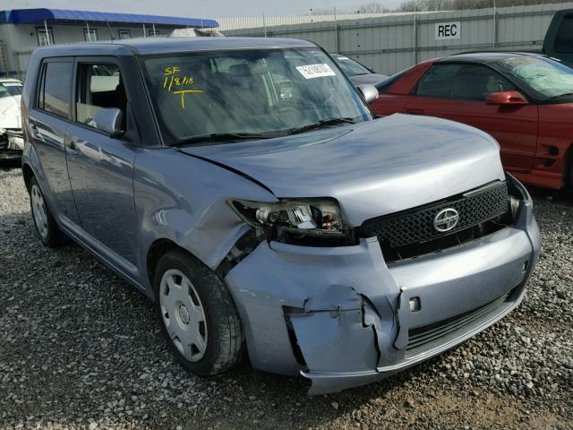 JTLKE50E591071760 - 2009 TOYOTA SCION XB GRAY photo 1