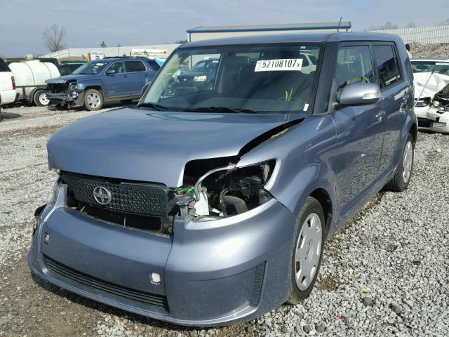 JTLKE50E591071760 - 2009 TOYOTA SCION XB GRAY photo 2