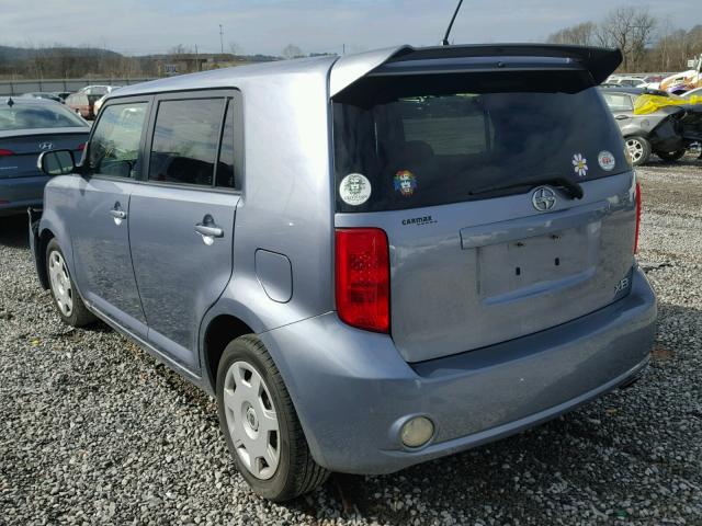 JTLKE50E591071760 - 2009 TOYOTA SCION XB GRAY photo 3