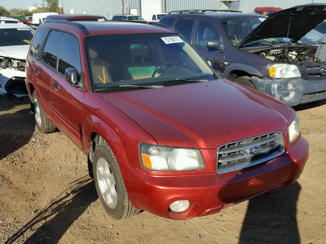 JF1SG65653H715839 - 2003 SUBARU FORESTER 2 BURGUNDY photo 1