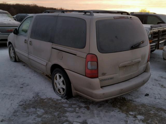 1GHDV03E23D218913 - 2003 OLDSMOBILE SILHOUETTE TAN photo 3