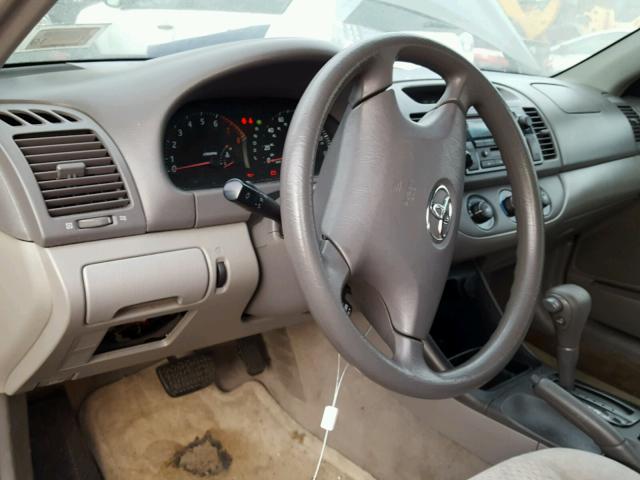 4T1BE32K44U907211 - 2004 TOYOTA CAMRY LE GRAY photo 9