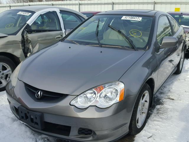 JH4DC54893C013630 - 2003 ACURA RSX GRAY photo 2