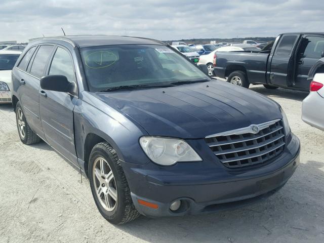 2A8GM68X58R615919 - 2008 CHRYSLER PACIFICA T BLUE photo 1