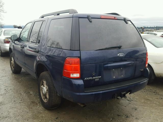 1FMZU73K05UB09927 - 2005 FORD EXPLORER X BLUE photo 3