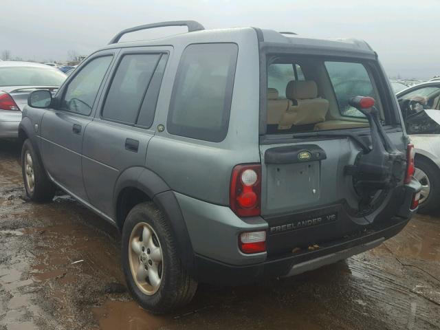 SALNY22204A298261 - 2004 LAND ROVER FREELANDER GRAY photo 3