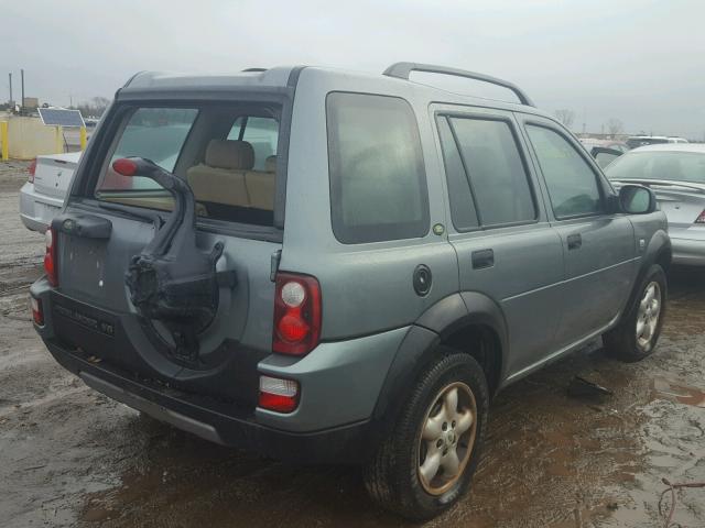 SALNY22204A298261 - 2004 LAND ROVER FREELANDER GRAY photo 4