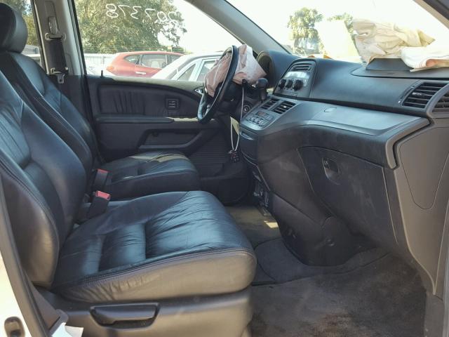 5FNRL38825B110597 - 2005 HONDA ODYSSEY TO SILVER photo 5