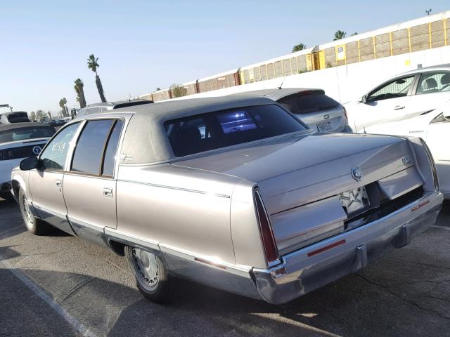 1G6DW52P0TR700336 - 1996 CADILLAC FLEETWOOD GRAY photo 3