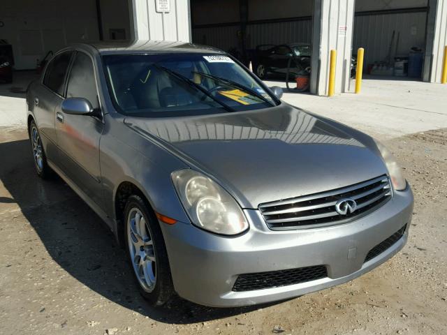 JNKCV51E06M518468 - 2006 INFINITI G35 GRAY photo 1