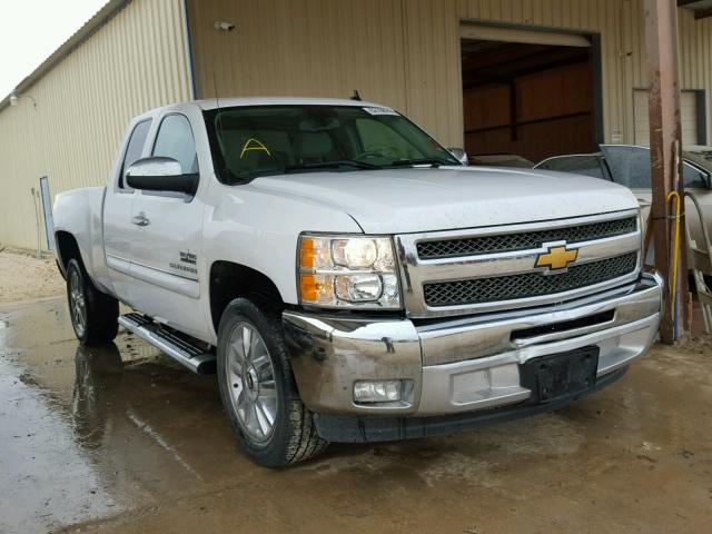 1GCRCSE01CZ204969 - 2012 CHEVROLET SILVERADO WHITE photo 1