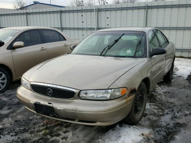 2G4WS52J221200064 - 2002 BUICK CENTURY CU TAN photo 2