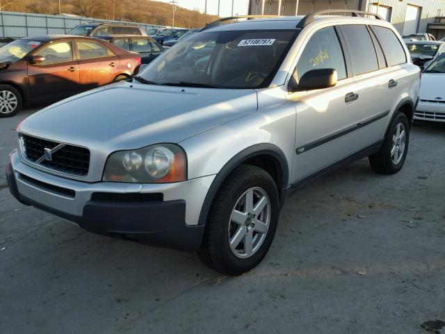 YV1CZ592051197297 - 2005 VOLVO XC90 SILVER photo 2