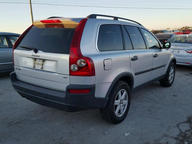 YV1CZ592051197297 - 2005 VOLVO XC90 SILVER photo 4