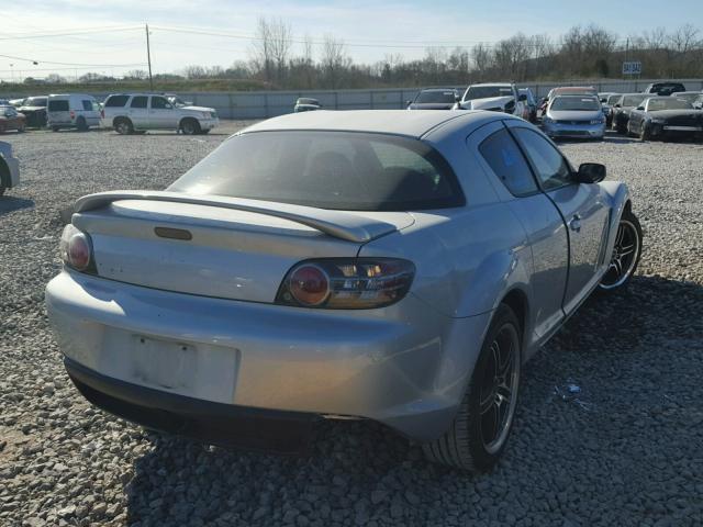 JM1FE173X40108732 - 2004 MAZDA RX8 SILVER photo 4