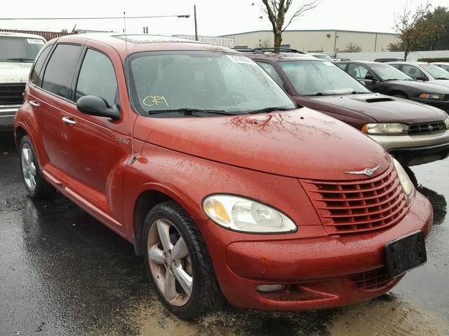 3C8FY78G63T520027 - 2003 CHRYSLER PT CRUISER RED photo 1