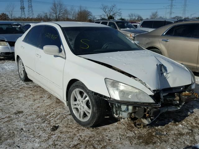 1HGCM55134A048545 - 2004 HONDA ACCORD DX WHITE photo 1