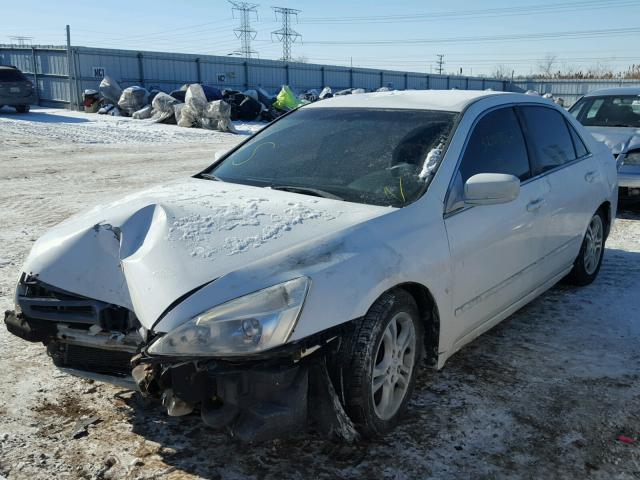 1HGCM55134A048545 - 2004 HONDA ACCORD DX WHITE photo 2