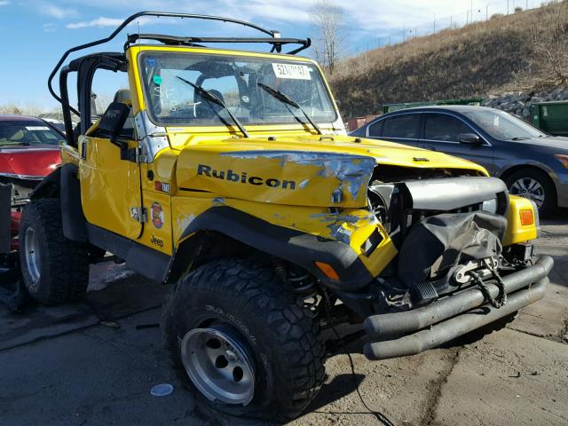 1J4FA59S41P322071 - 2001 JEEP WRANGLER / YELLOW photo 1