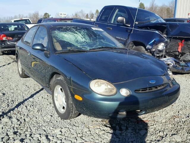 1FALP52U2TA263293 - 1996 FORD TAURUS GL GREEN photo 1