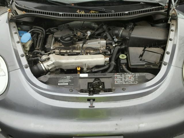 3VWDD21C92M454948 - 2002 VOLKSWAGEN NEW BEETLE ნაცრისფერი ფოტო 7