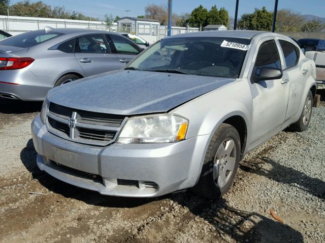 1B3LC46J18N143261 - 2008 DODGE AVENGER SE SILVER photo 2