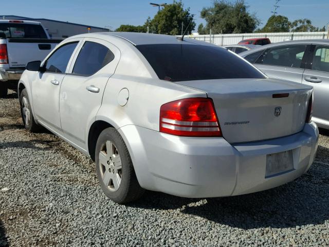 1B3LC46J18N143261 - 2008 DODGE AVENGER SE SILVER photo 3