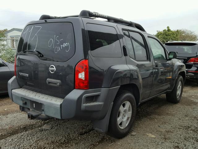 5N1AN08U08C509458 - 2008 NISSAN XTERRA OFF GRAY photo 4