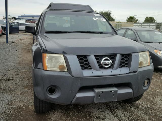 5N1AN08U08C509458 - 2008 NISSAN XTERRA OFF GRAY photo 9