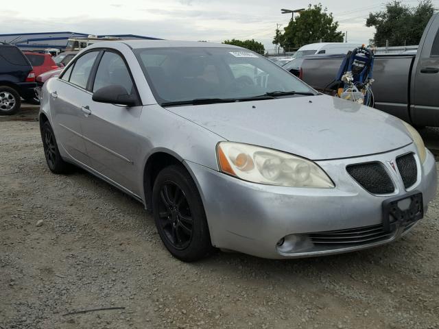 1G2ZG558664234390 - 2006 PONTIAC G6 SE1 SILVER photo 1