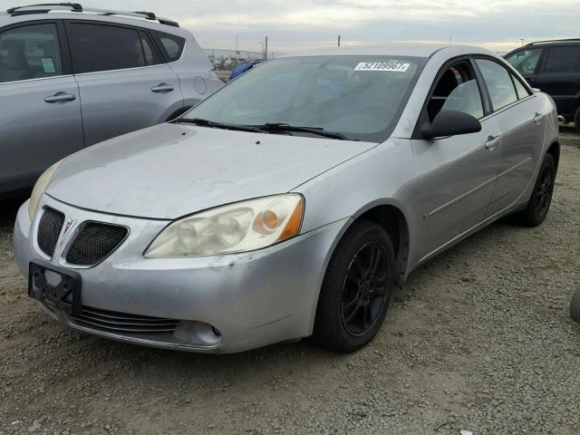 1G2ZG558664234390 - 2006 PONTIAC G6 SE1 SILVER photo 2