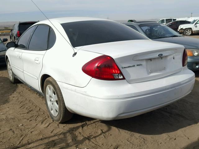 1FAFP56U26A115611 - 2006 FORD TAURUS SEL WHITE photo 3