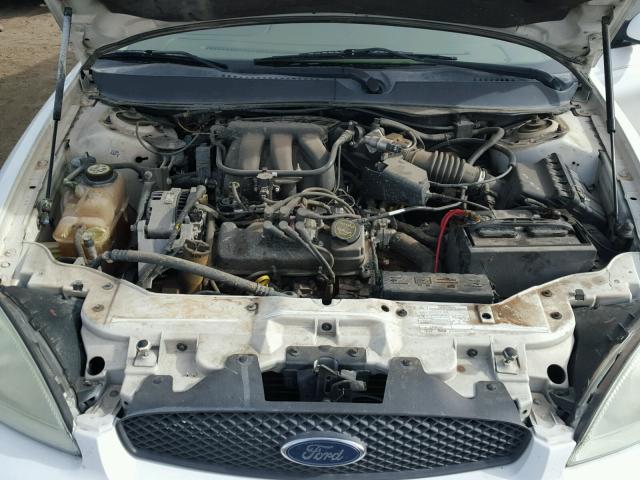 1FAFP56U26A115611 - 2006 FORD TAURUS SEL WHITE photo 7