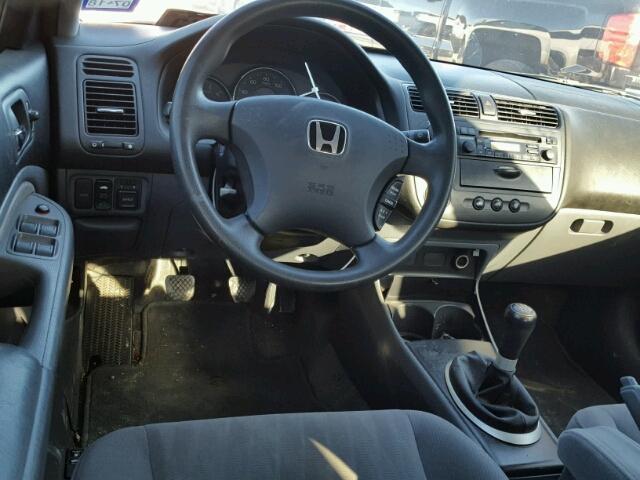 2HGES25884H630507 - 2004 HONDA CIVIC EX 银色 照片 9
