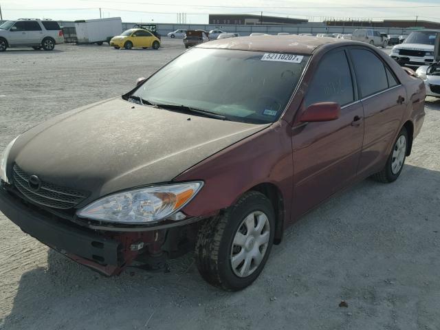 4T1BE32K23U239634 - 2003 TOYOTA CAMRY LE Kastanienbraun Foto 2