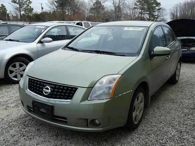 3N1AB61E08L631957 - 2008 NISSAN SENTRA 2.0 GREEN photo 2