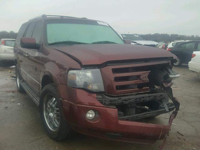 1FMJU1K54AEA81804 - 2010 FORD EXPEDITION BURGUNDY photo 1