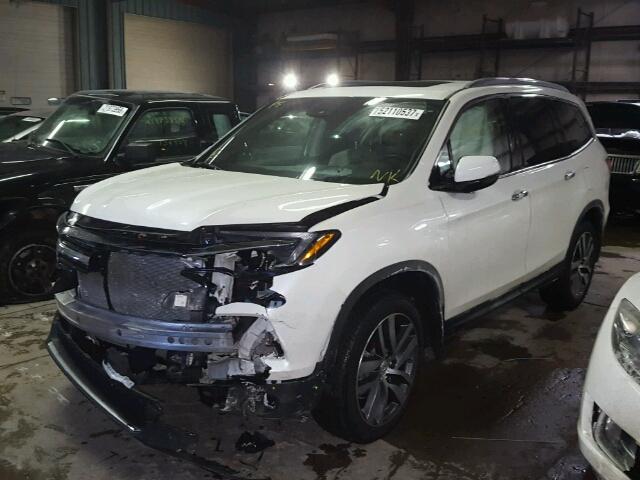 5FNYF6H03GB127829 - 2016 HONDA PILOT ELIT WHITE photo 2