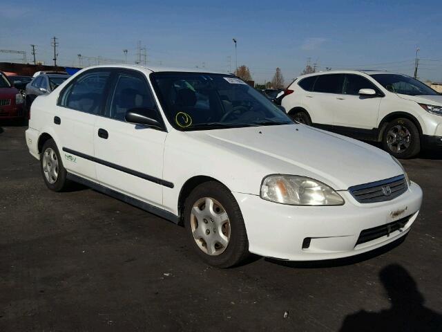 1HGEN1648XL000328 - 1999 HONDA CIVIC GX WHITE photo 1