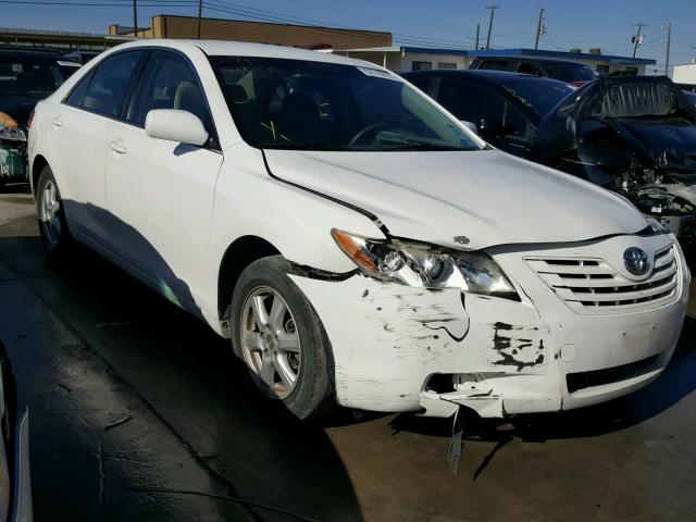 JTNBE46K773084669 - 2007 TOYOTA CAMRY NEW WHITE photo 1