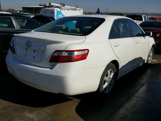 JTNBE46K773084669 - 2007 TOYOTA CAMRY NEW WHITE photo 4