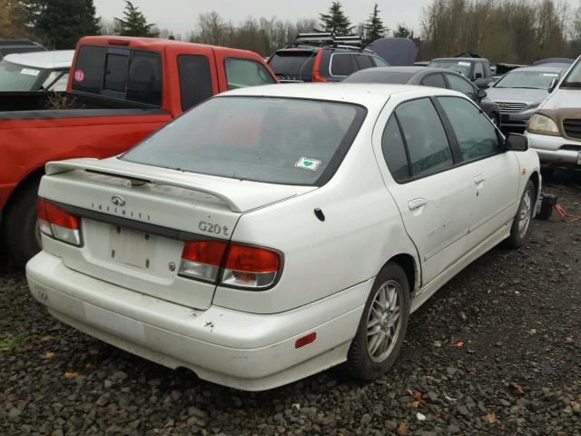 JNKCP11A8XT007971 - 1999 INFINITI G20 WHITE photo 4