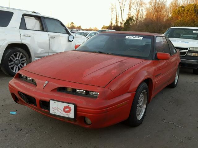 1G2WJ12M6RF202739 - 1994 PONTIAC GRAND PRIX RED photo 2