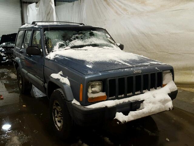 1J4FF68S2XL559604 - 1999 JEEP CHEROKEE S BLUE photo 1