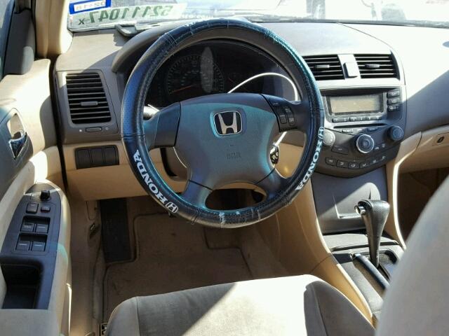 1HGCM56323A059499 - 2003 HONDA ACCORD LX WHITE photo 9